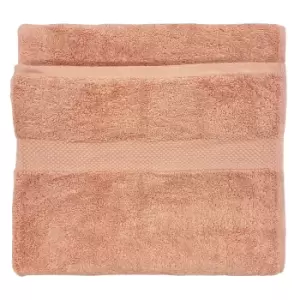 Image of Loft Combed Cotton Bath Sheet Pink