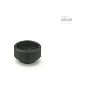 Image of ELESA Knurled grip knob-DIN 6303-M6-A