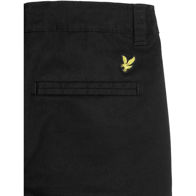Image of Lyle and Scott Kids Chinos Jet Black male 8-9 Years