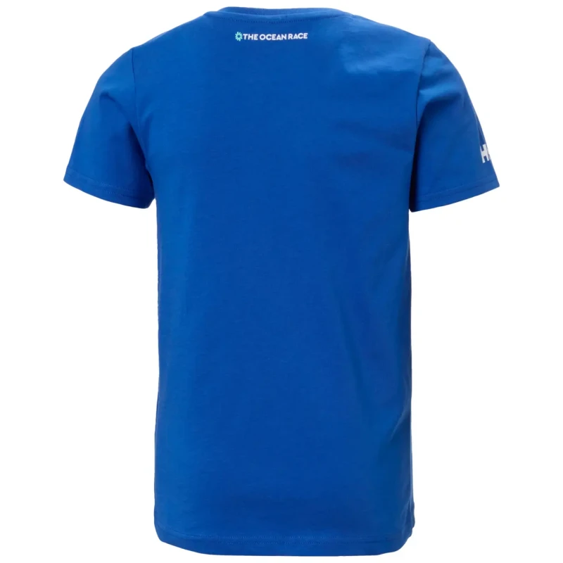 Image of Helly Hansen Kid's T-Shirt Helly Hansen The Ocean Race Bleu Unisex 10 ans