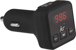 Image of MyFM2 Bluetooth FM Audio Converter Black