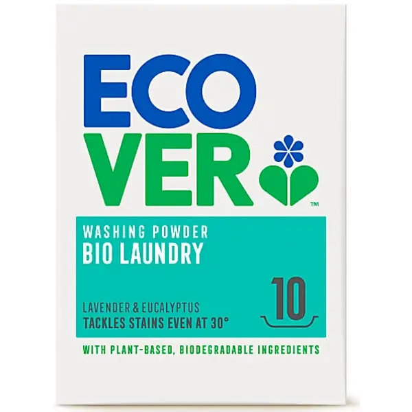 Image of Ecover Bio Laundry Washing Powder Lavender & Eucalyptus 1.8kg