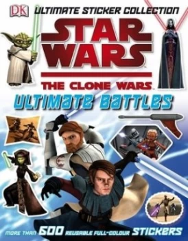 Image of Star Wars the Clone Wars Ultimate Battles Sticker Collection Book