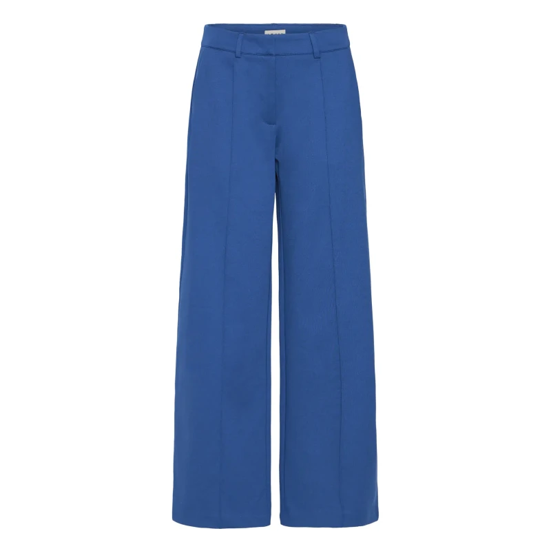 Image of Ichi Womens wide-leg trousers Ichi Kate SUS Office Bleu Female L