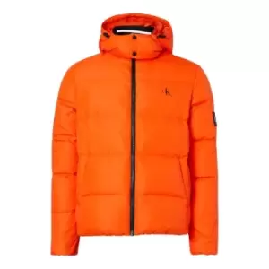 Image of Calvin Klein Jeans Essential Puffer Jacket - Orange