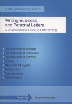Image of Writing Business and Personal Letters by Robert Fry Paperback