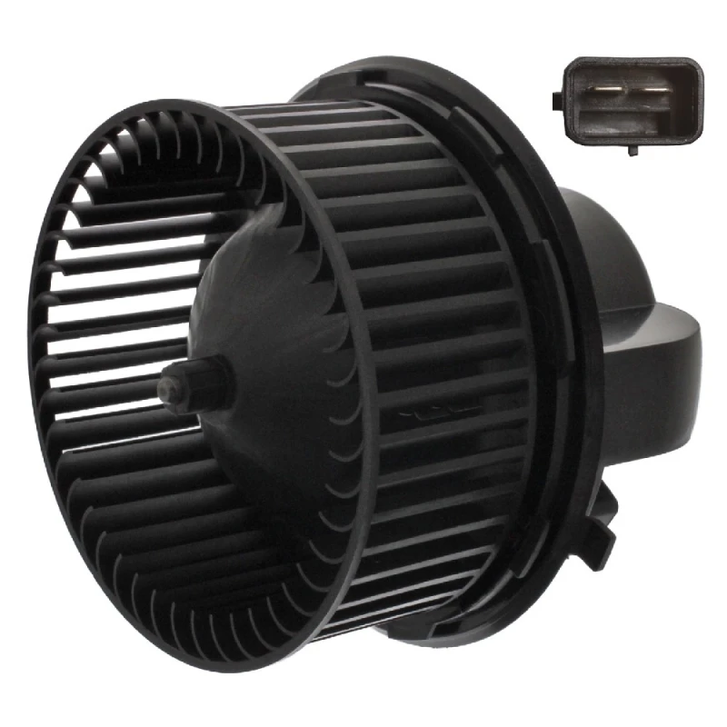 Image of FEBI BILSTEIN 40179 Blower Motor for left-hand drive vehicles Interior Blower (2669)