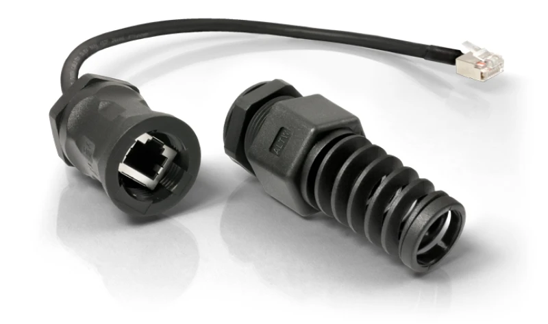 Image of QuWireless QRJ45 networking cable Black 0.16 m