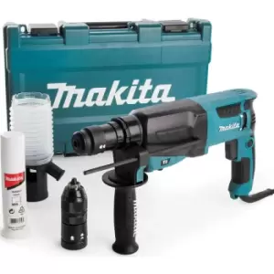 Image of HR2630T 110v 3 function hammer sds plus - Makita