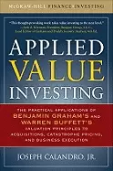Image of applied value investing the practical application of benjamin graham and wa