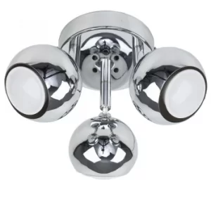 Image of Mini Eyeball 3 Way Spotlight in Chrome