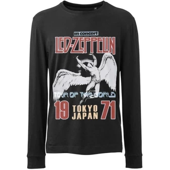 Image of Led Zeppelin - Japanese Icarus Unisex Large T-Shirt - Black