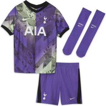 image of Nike Tottenham Hotspur Third Mini Kit 2021 2022 - Purple/Black