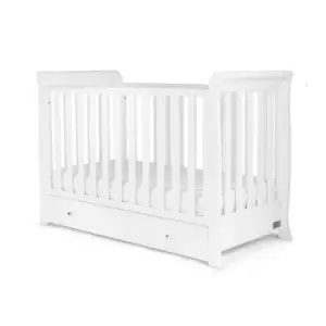 image of Ickle Bubba Snowdon 4 In 1 Mini Cot Bed - White