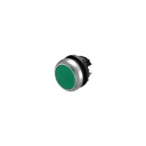 Image of M22-D-G ACTUATOR PUSH GREEN FLUSH