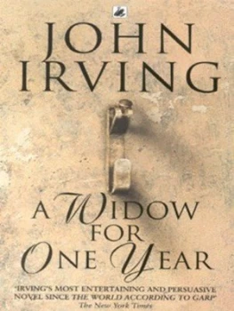 Image of A Widow for One Year by John Irving Paperback
