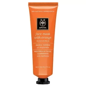 image of Apivita Face Mask Illuminating Mask with Orange 50ml