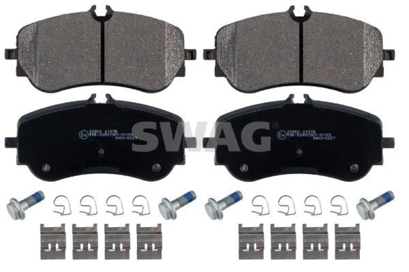 Image of Brake pad set SWAG 33 10 2612
