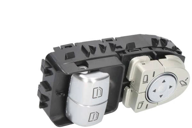 Image of Alfa e-Parts AF00497 Switch, window winder Driver side Plastic Switch,window winder (1761)