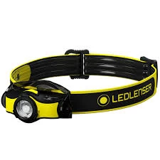 image of LED Lenser iH5 Industrial LED Head Torch Black & Yellow