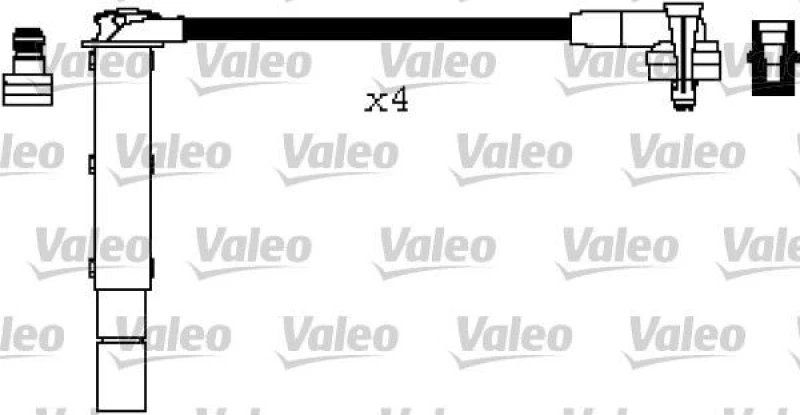 Image of Ignition lead set VALEO 346486