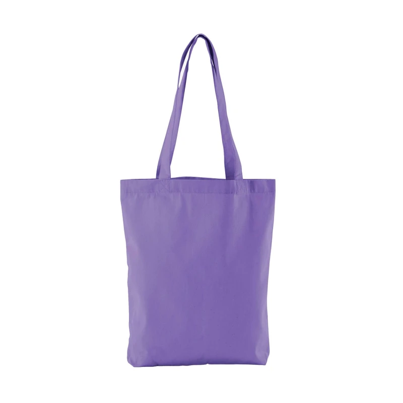 Image of Westford Mill Womens Twill Tote Bag in Violet Violet Female One Size