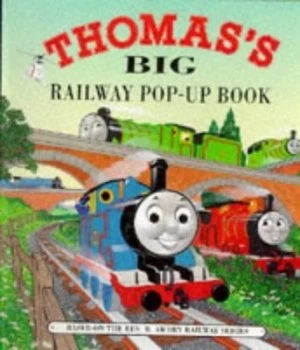 Image of Thomass Big Railway Pop-Up Book by W Awdry and Owain Bell Book