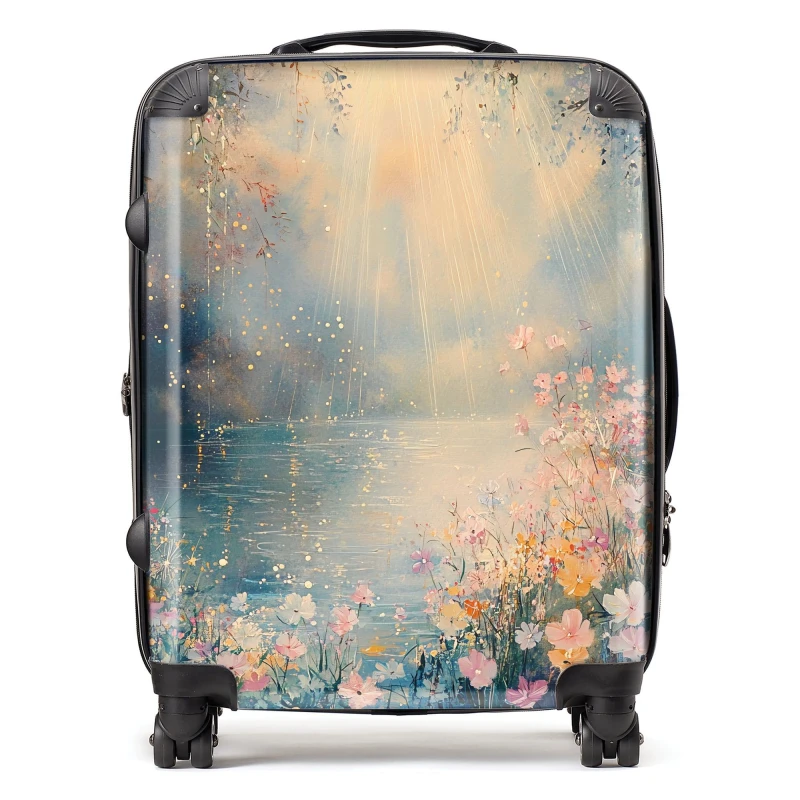 Image of Designer Luggage Ava Sterling: 00024 Suitcase Size: Large Multicolor Unisex Large