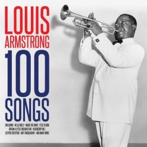 Image of 100 Songs by Louis Armstrong CD Album