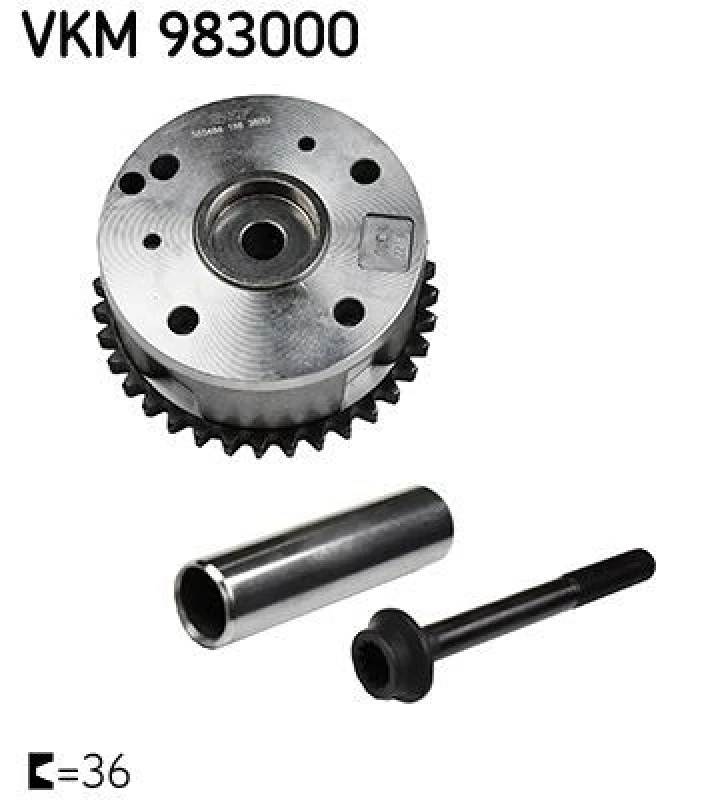 Image of SKF Camshaft Adjuster SKF VKM 983000