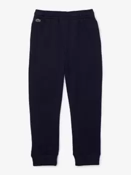 Image of Lacoste Boys Jog Pants - Navy Blue, Navy Blue, Size 12 Years
