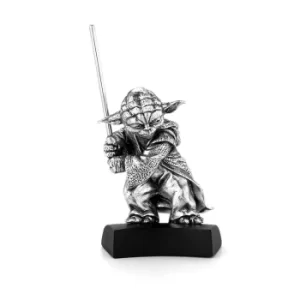 image of Star Wars By Royal Selangor 017861R Master Yoda Pewter Figurine