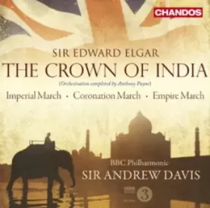 Image of Edward Elgar - The Crown of India CD Album - Used