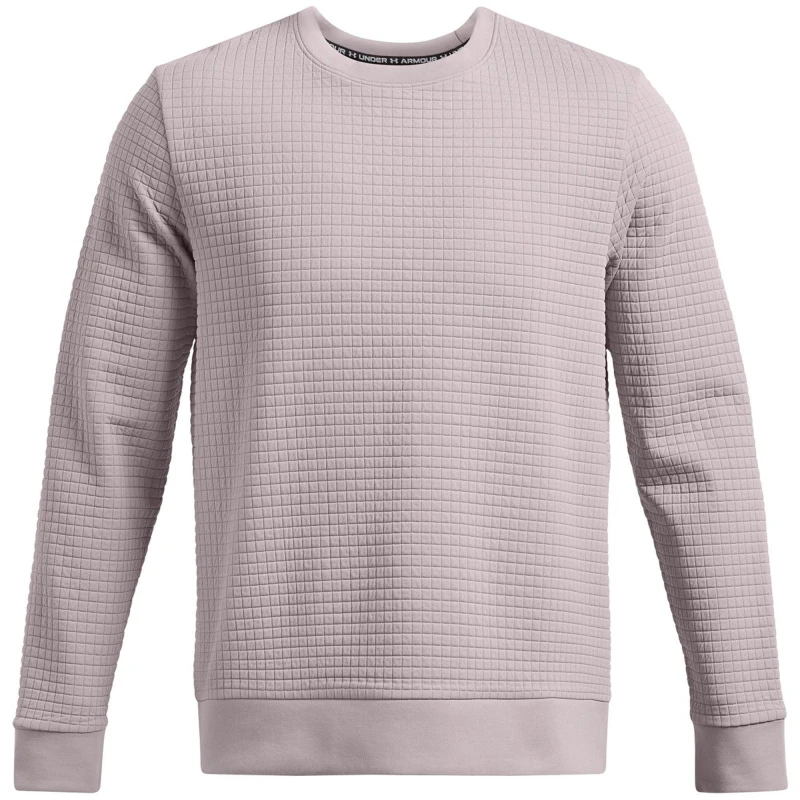 Image of Under Armour Mens Unstoppable Crew Sweatshirt Grey male S