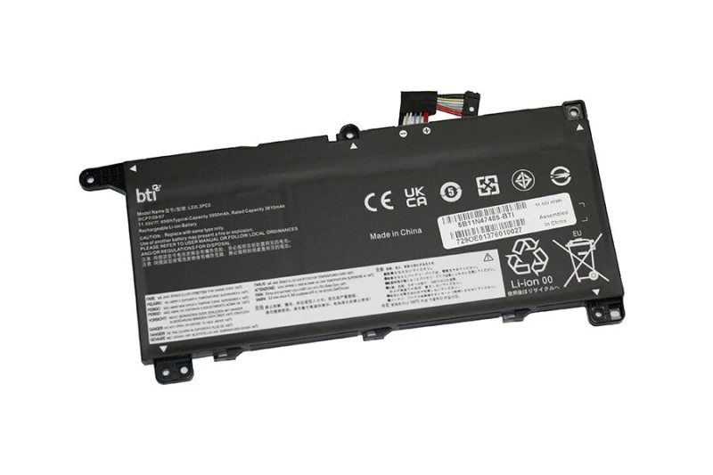 Image of BTI BTI L22L3PE0 compatible 45Wh 3-cell battery for Lenovo K14 G2 G3 THINKBOOK 14 G6 G7 L22L3PE0-BTI