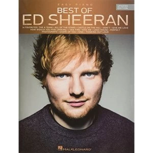 Image of Best Of Ed Sheeran (Updated Edition) Easy Piano Book by Hal Leonard Corporation (Paperback, 2017)