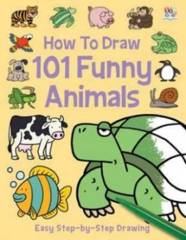 Image of How to Draw 101 Funny Animals Book