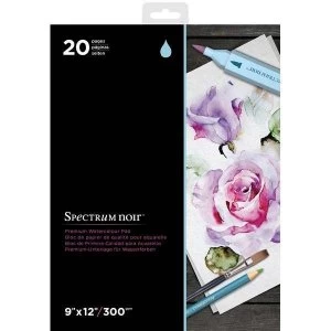 Image of Spectrum Noir 9" x 12" Premium Watercolour Paper Pad