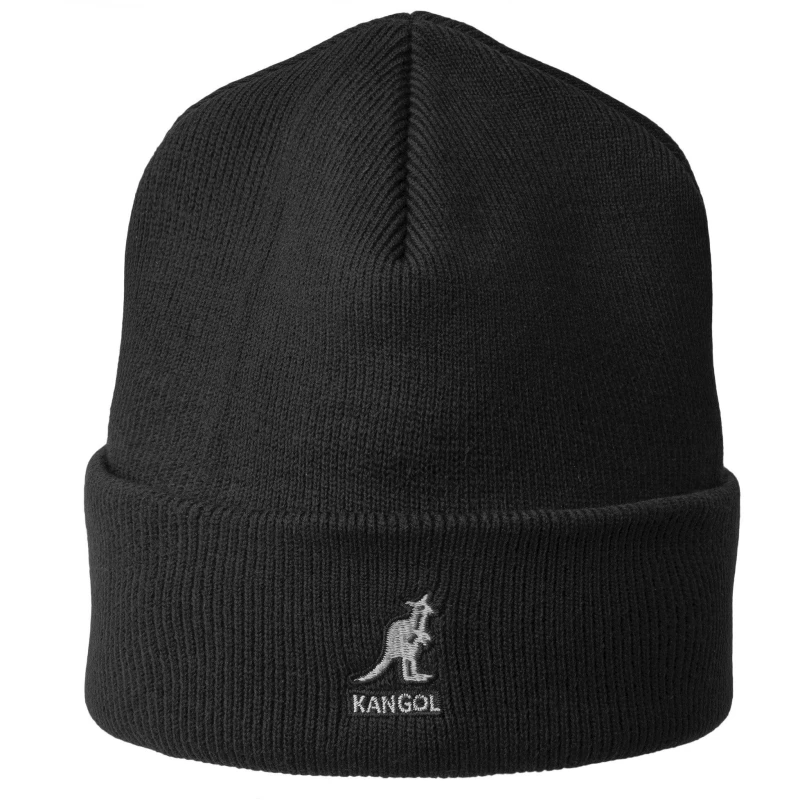 Image of Kangol Adults Acrylic Beanies Black unisex One Size