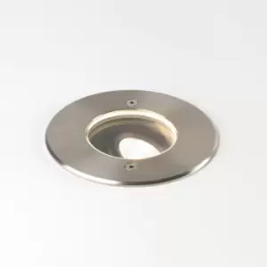 Image of Cromarty LED Outdoor Ground Light Brushed Stainless Steel IP67