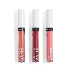 Image of Relove by Revolution Supermatte Liquid Lip Set Kiss