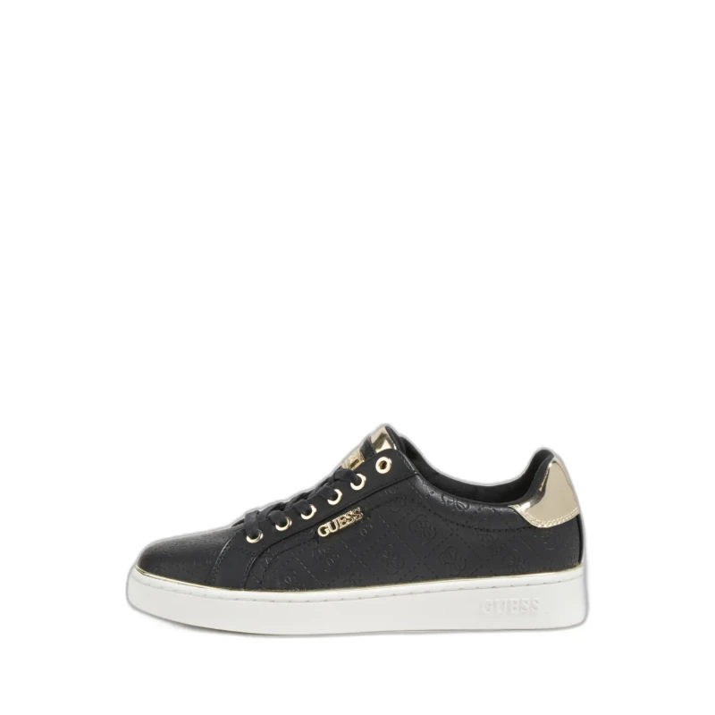 Image of Guess Womens Trainers Guess Beckie Active Leather Like Noir Female 37