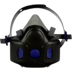 Image of 3M SecureClick HF-802 Half mask respirator w/o filter Size (XS - XXL): M