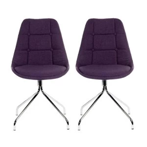 Image of Teknik Breakout Chair 2 Pack - Plum