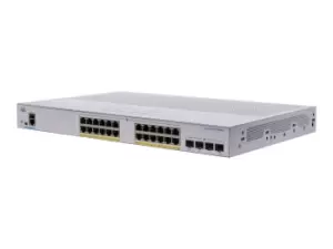 image of CBS350-24P-4G-UK - Managed - L2/L3 - Gigabit Ethernet (10/100/1000) - Rack mounting