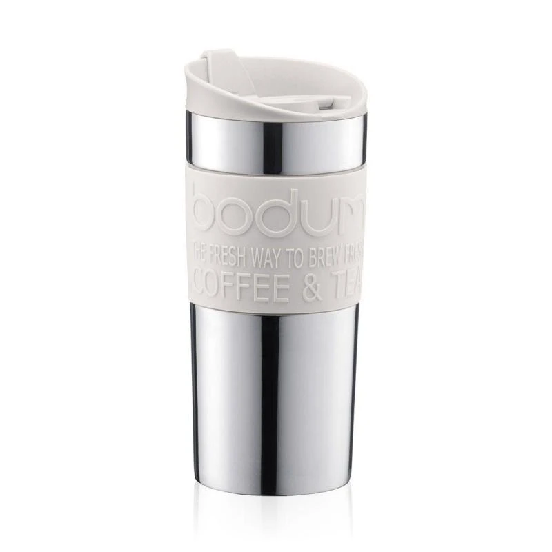 Image of Bodum Travel Mug Vacuum White.