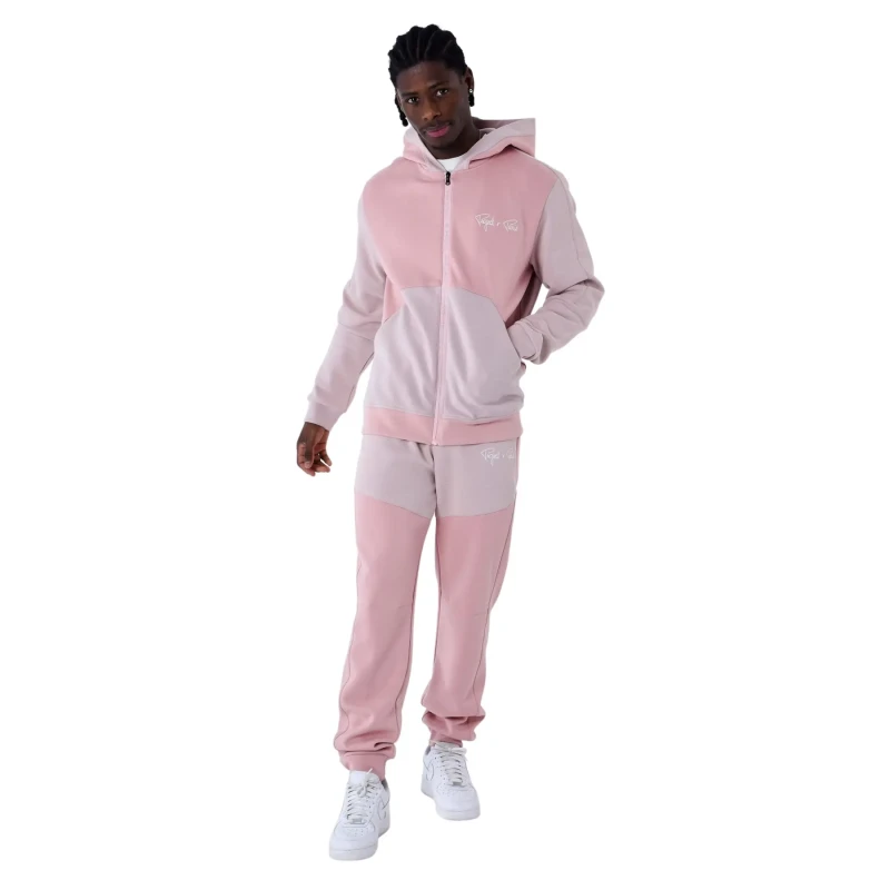 Image of Project X Paris Hoodie zipped embroidered sleeves Project X Paris Rose Male S