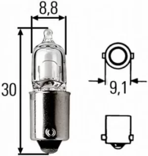 Image of Bulb Halogen 8GH002473-132 by Hella