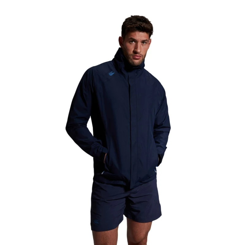 Image of Canterbury Canterbury Men Elite Storm Jacket in Navy Size: X-Small Navy XS Male 5063806450320