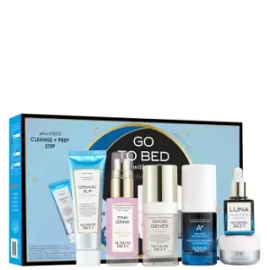 image of Sunday Riley Go To Bed With Me Complete Evening Routine Skincare Set